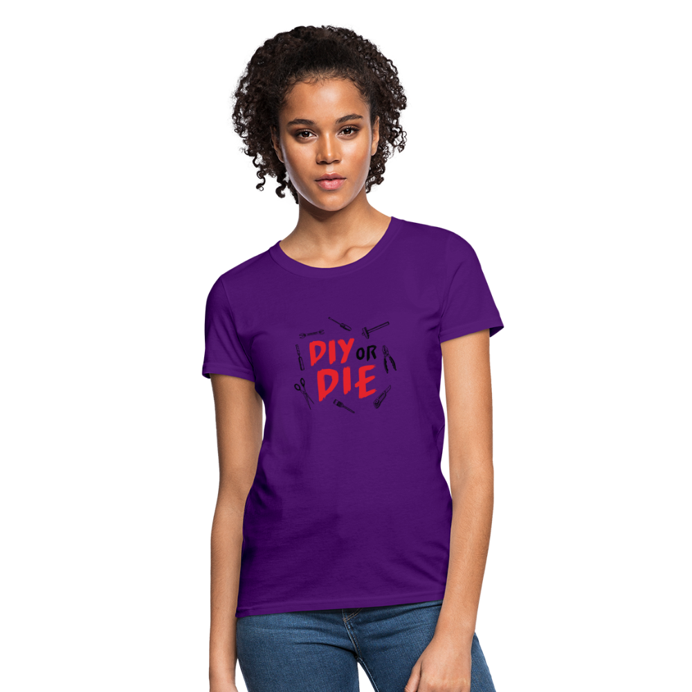 Women&#39;s DIY or Die T Shirt - purple