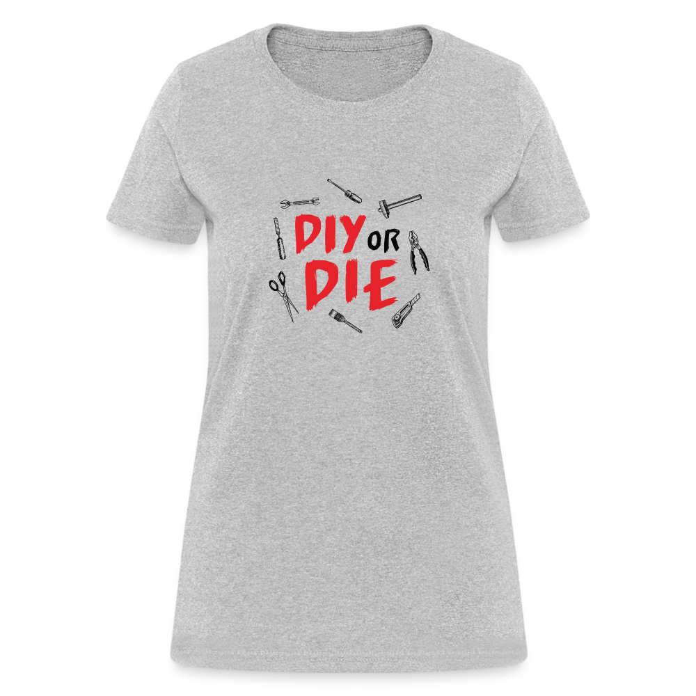 Women&#39;s DIY or Die T Shirt - heather gray