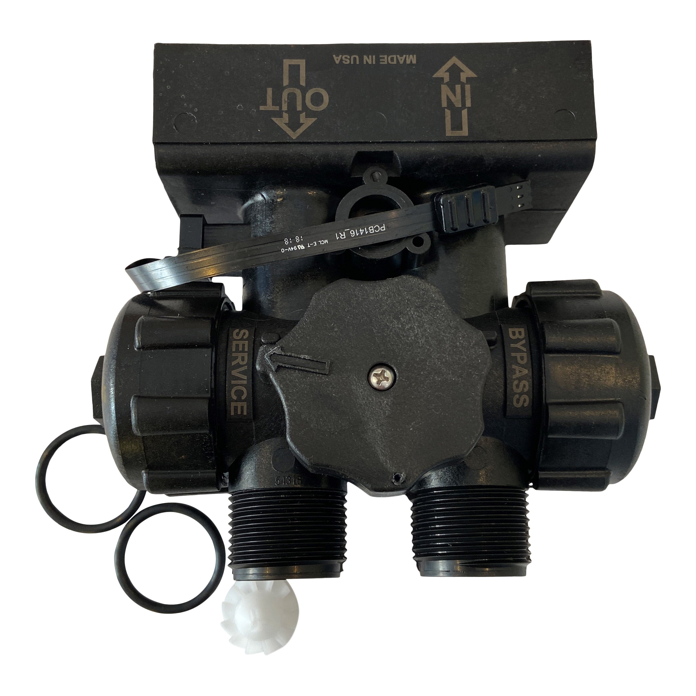 Aquamaster or WaterBoss Water Softener Bypass Assembly 54512 Replacement for AMS 700, 900