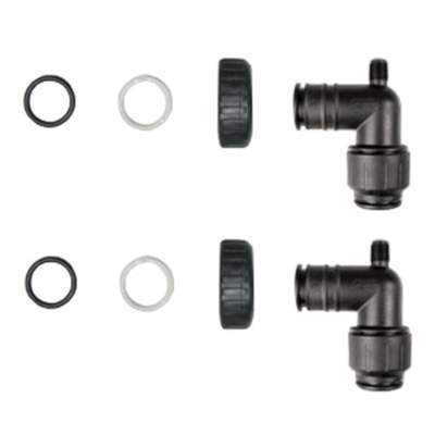 Clack WS1 V3007-15 John Guest 3/4" QC Elbow Assembly