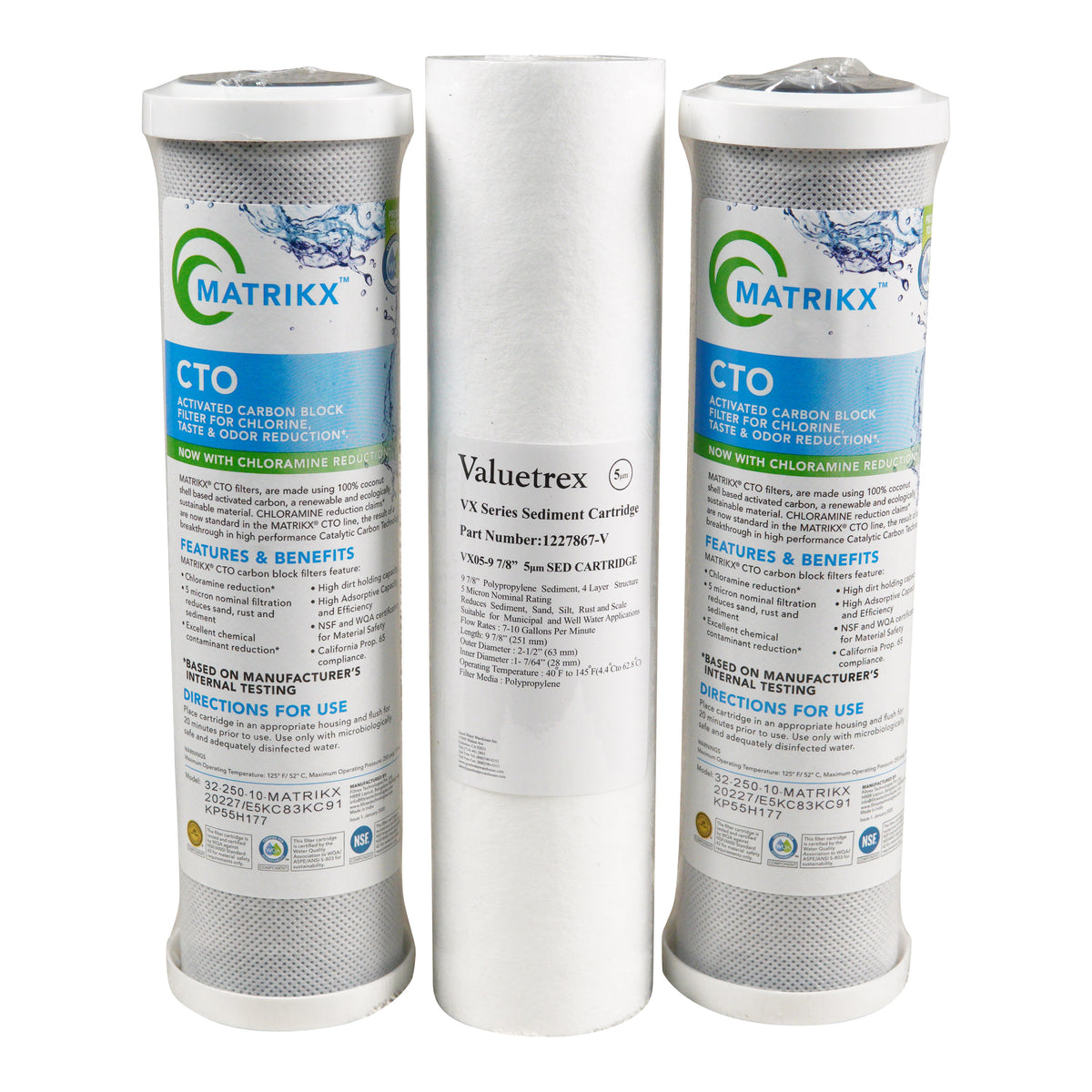 Generic Reverse Osmosis Combo 4 stage - 3 Filters