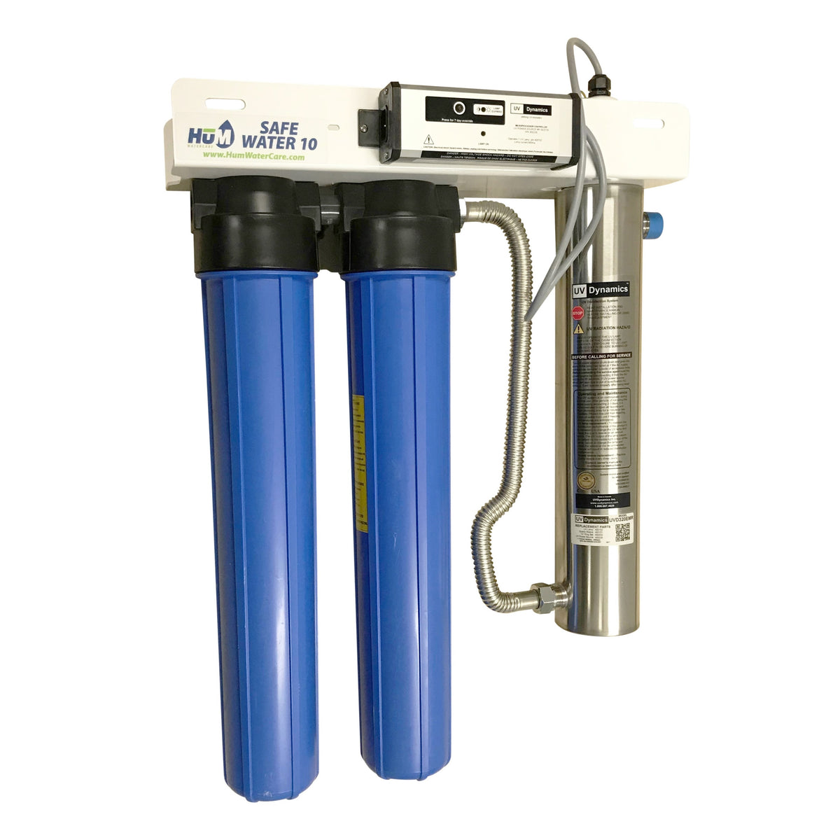 HUM Water Care 10 GPM Minirack UV System
