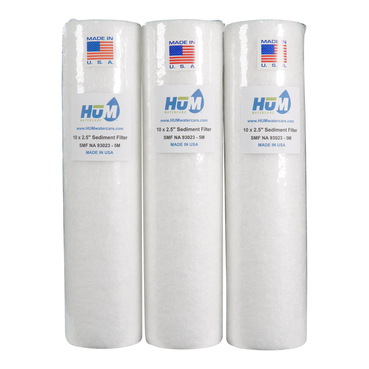 HUM Water – filtre à sédiments 10 &quot;X 2.5&quot;, 5 microns, 3 paquets, livraison gratuite