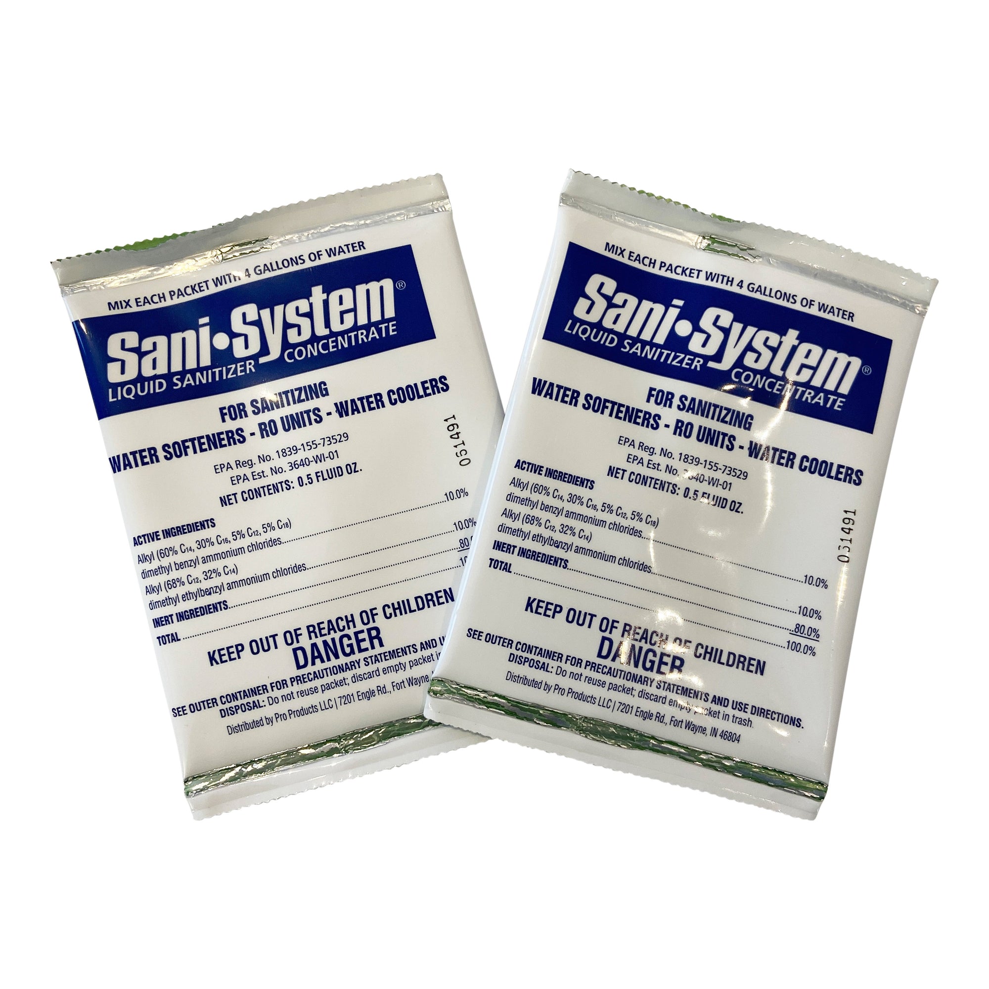 Pro Products Sani System Water Softener Disinfectant 2 Pack