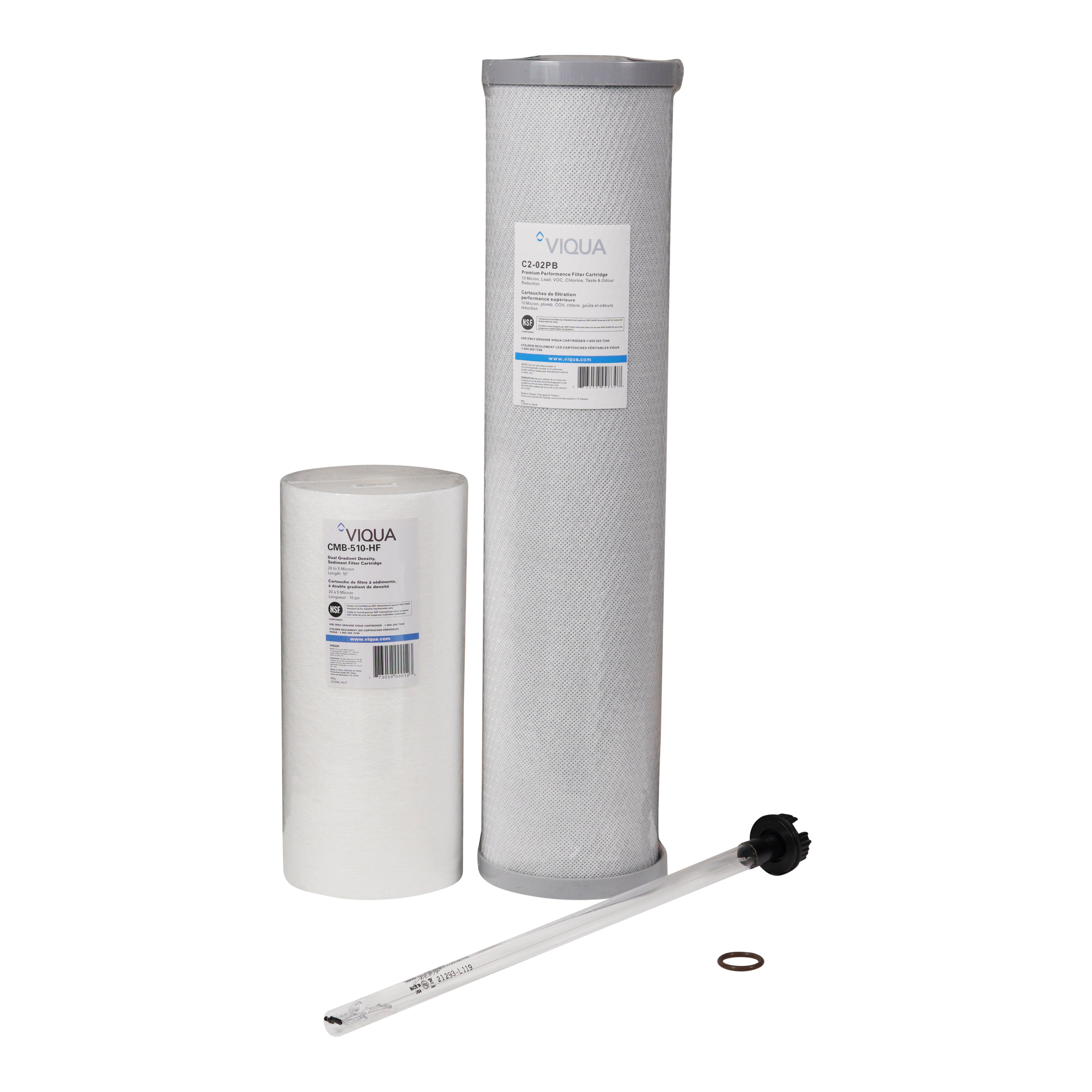 Viqua IHS12-D4 Genuine Replacement UV Lamp and Filters Auto renew