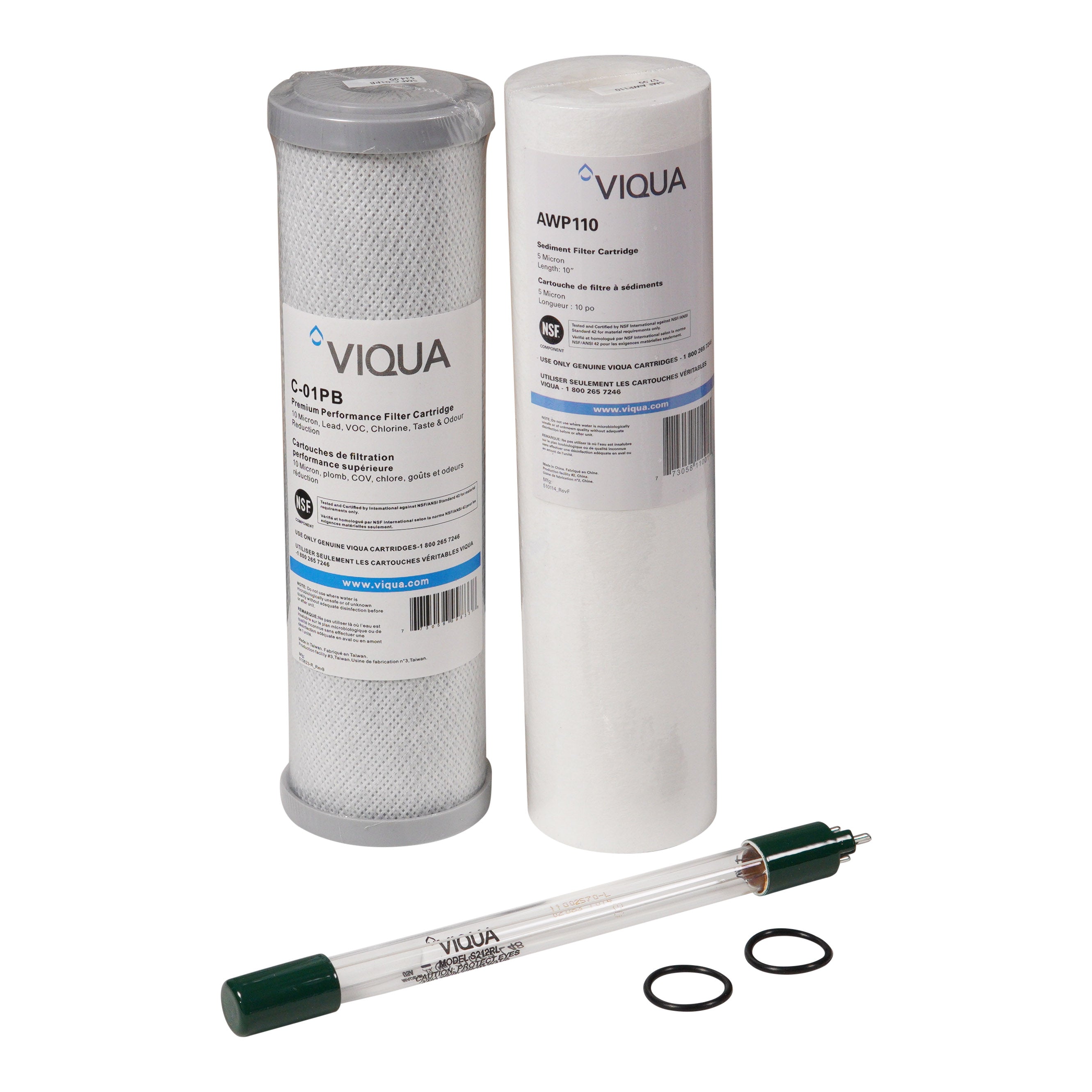 Viqua VT1-DWS Replacement UV Lamp and Filters Auto renew