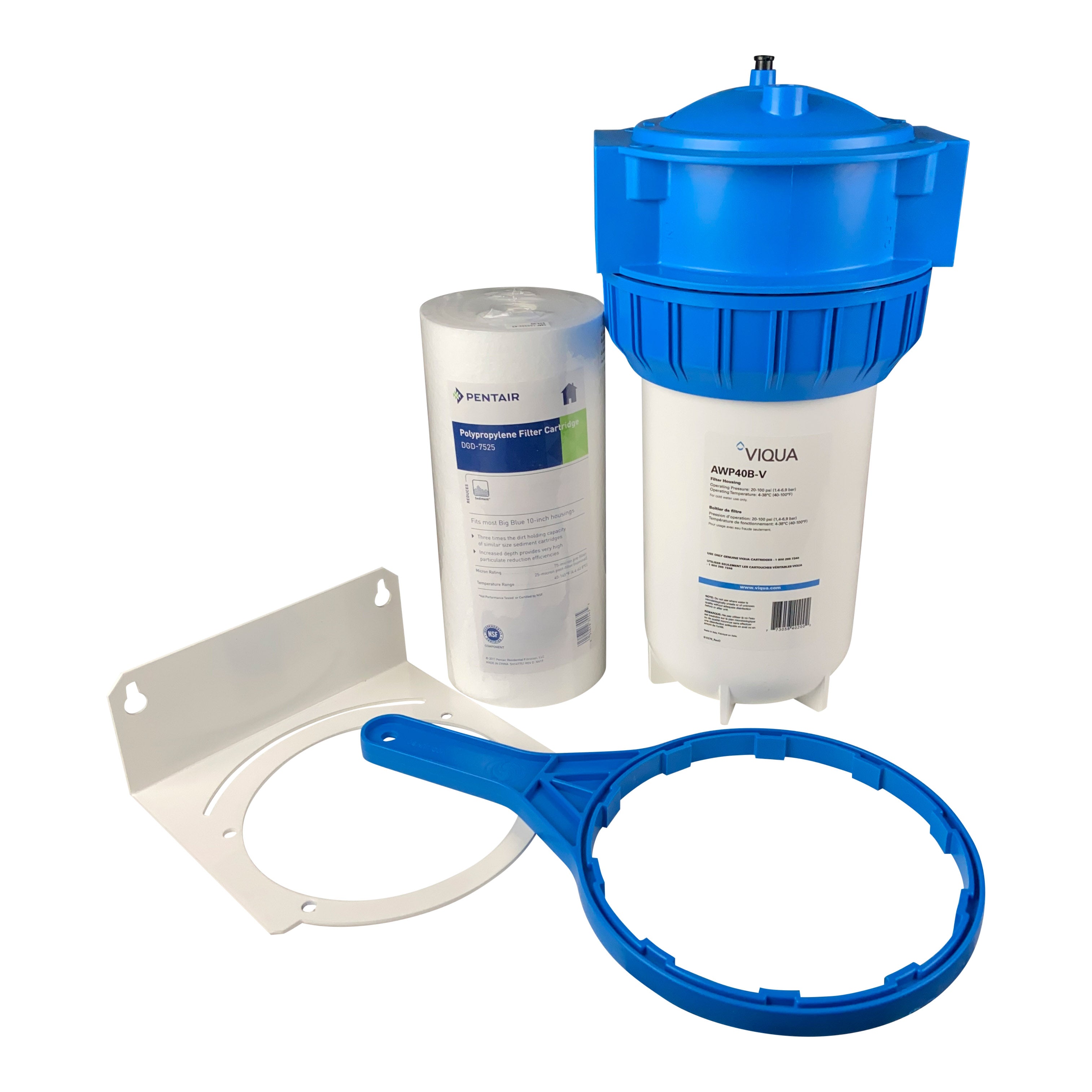 HUM Cottage Pre Filter Kit 10" BB 7525 Micron