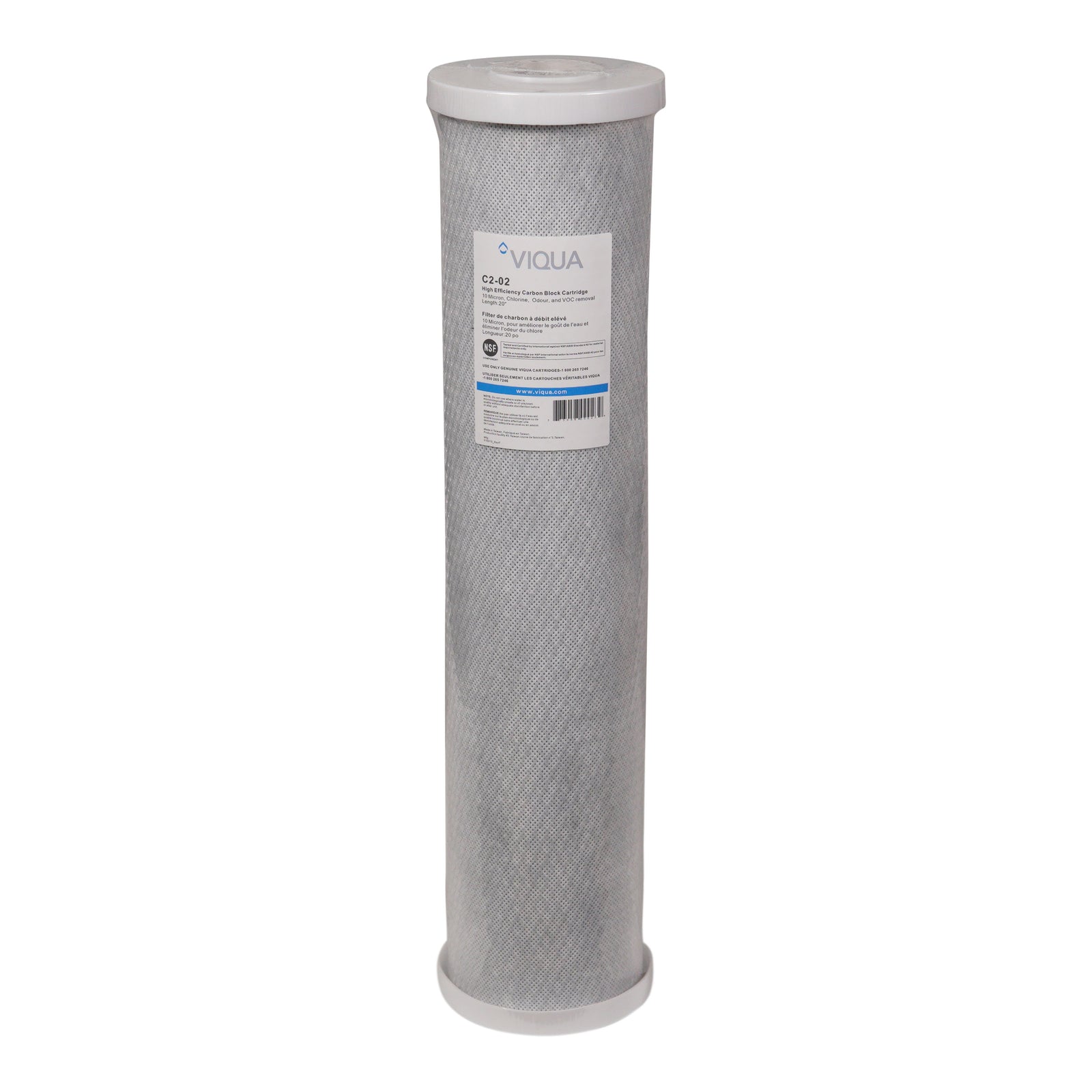 Viqua 20" BB Modified 10M Carbon Block Water Filter C2-02 