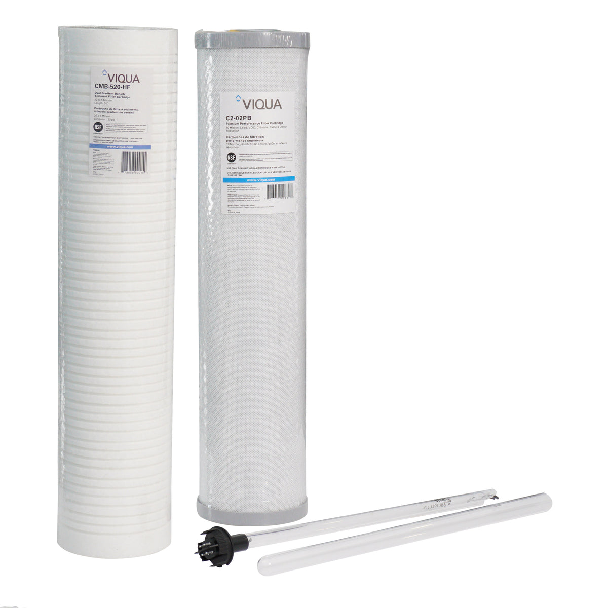 Viqua IHS22-D4 Replacement UV Lamp, Sleeve and Filters