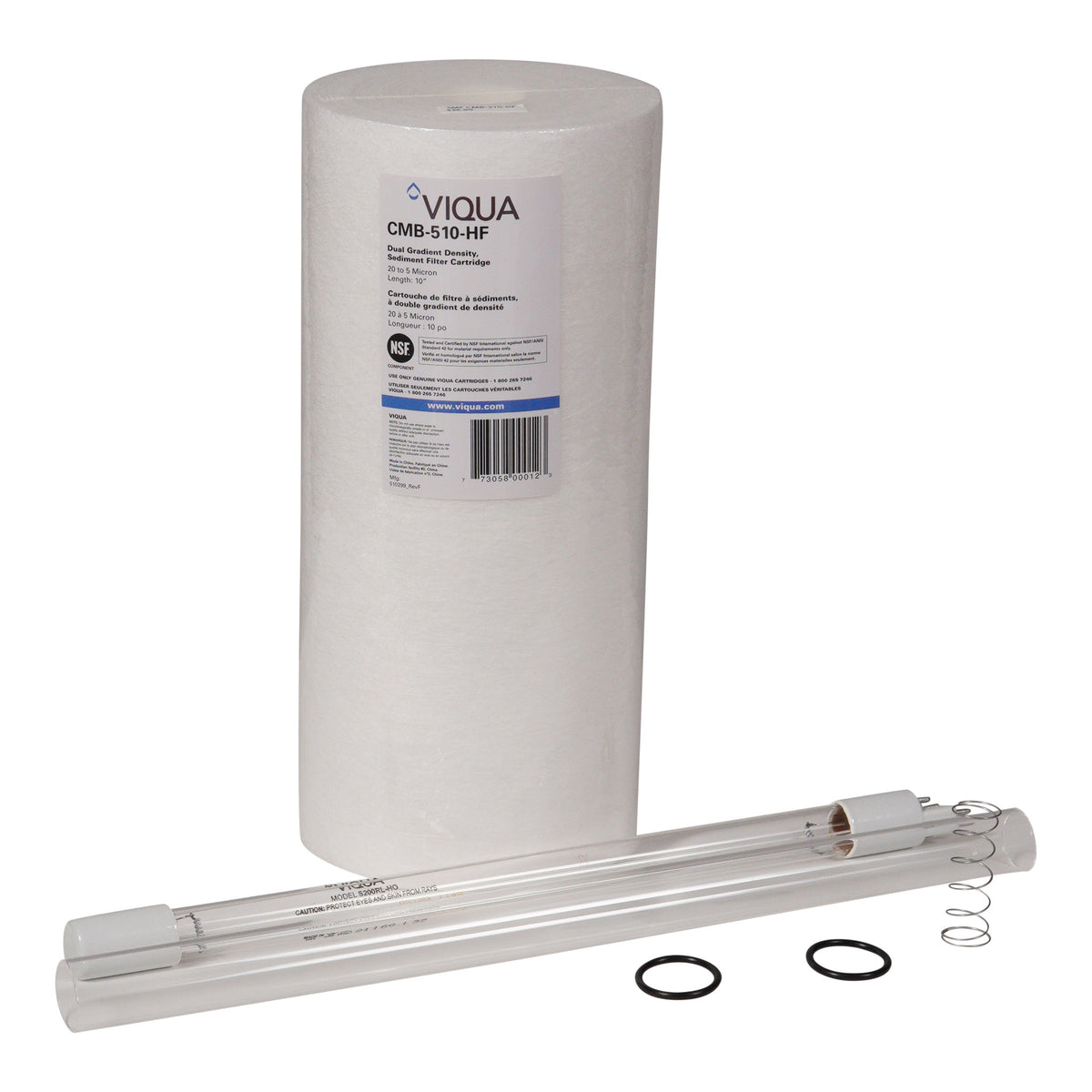 Viqua VH200-F10 Lampe UV de rechange, manchon et filtre | Bateau gratuit