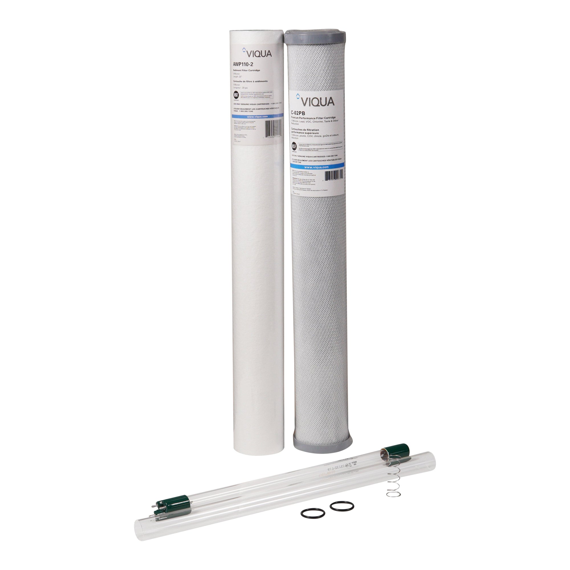 Viqua VT4-DWS Replacement UV Lamp, Sleeve and Filters 