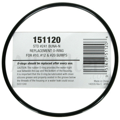 Pentek Filter Replacement O-Rings 3/4" #151120 Pkg of 4